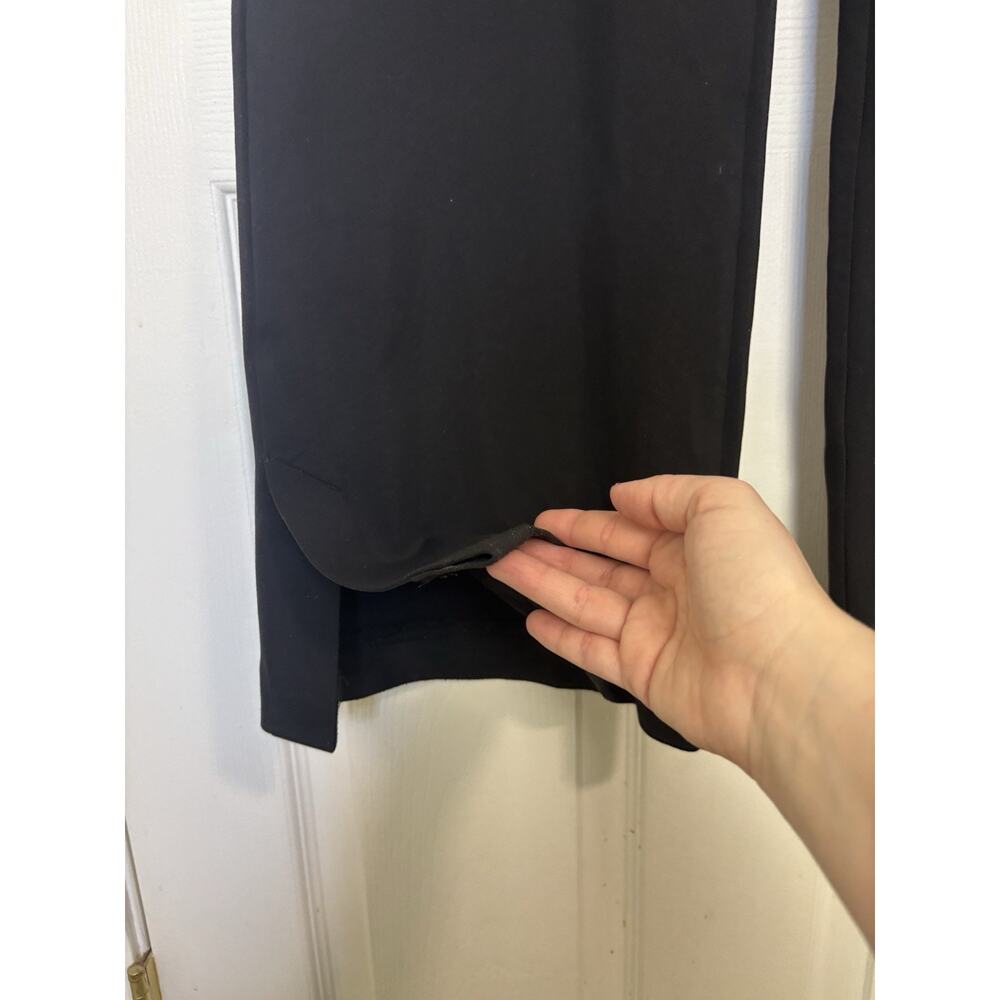 Athleta Black Venice Flare Pant Large High Rise Work Travel UPF 50 Casual Pocket - Picture 11 of 13